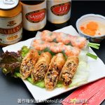 ベトナム料理「生春巻きと揚げ春巻き」