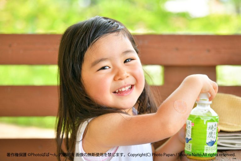 子供の笑顔の写真の撮り方